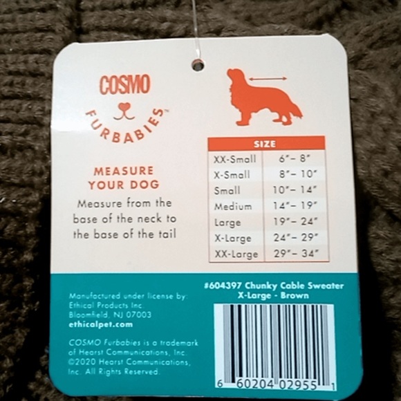 NWT🐶Cosmo puffy dog 🐶 coat emerald green size large - Picture 7 of 14